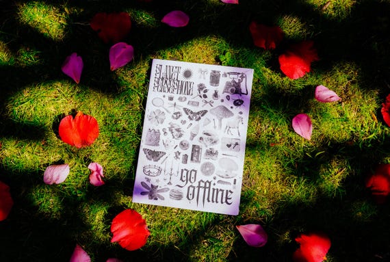 Go Offline Zine Vol 1 – Slow Media, Digital Minimalism (Print-at-home Booklet + PDF)