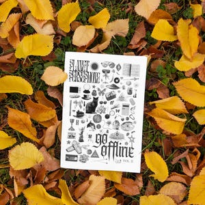 Go Offline Zine Vol 2 (Print-at-home booklet + PDF) - zines and gifts for girls, women and/or witch lovers