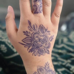 Organic Jagua Cone: Natural Temporary Tattoo Ink - Deep Black Stain