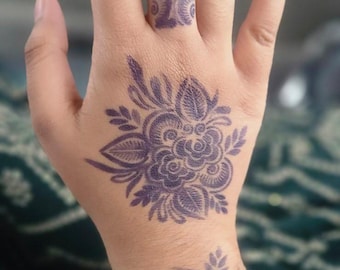 Jagua Cone: Natural Temporary Tattoo Ink - Deep Black Stain