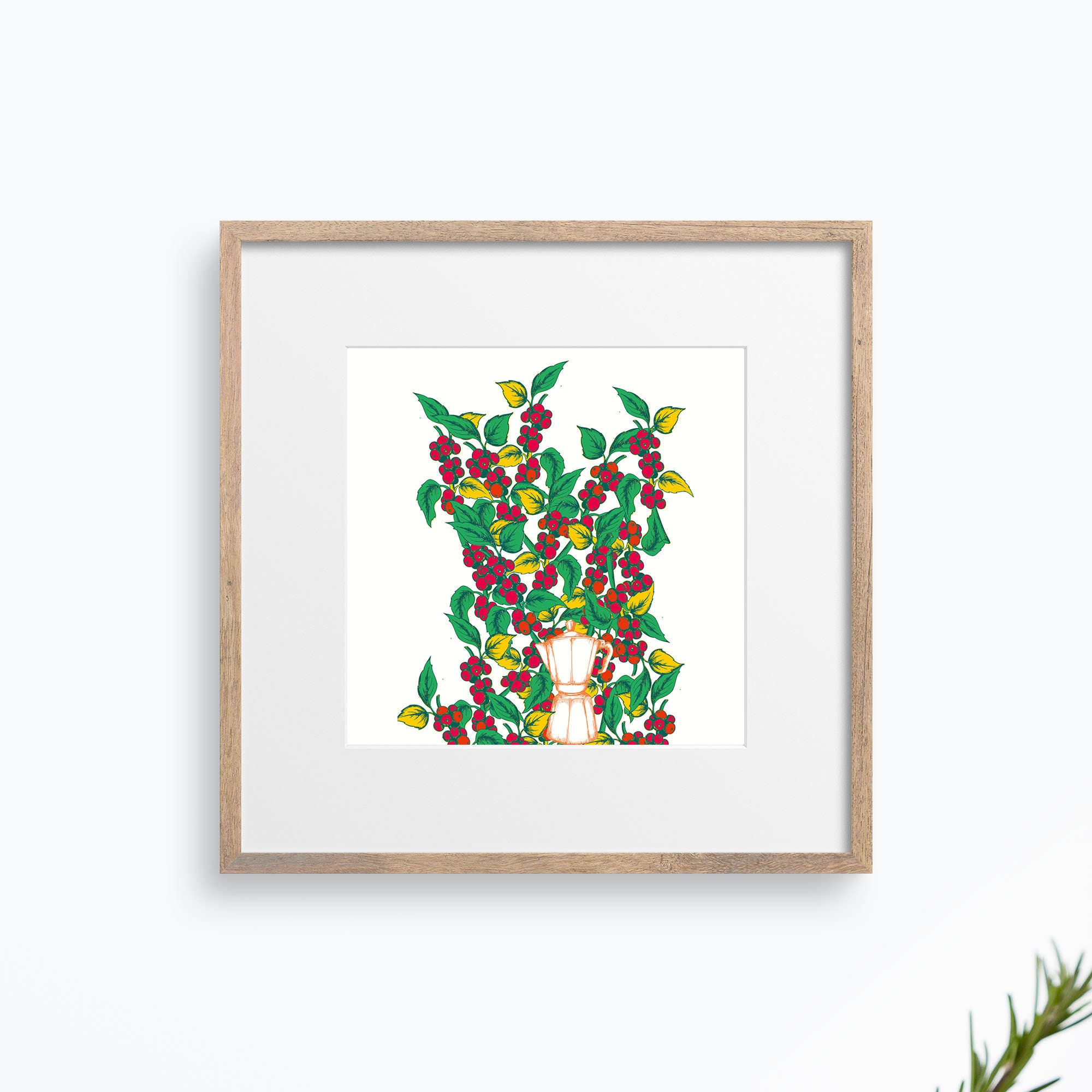 Coffee Plant Printable, Botanical Artist Illustration, Coffee Tree ...