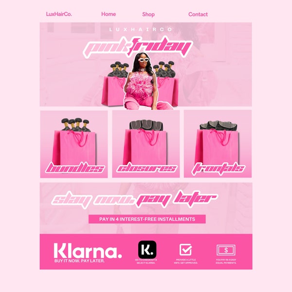 Black Friday Web Banner set, Shopify Banner Templates, Pre-made Website Design, Fashion Web Banners, Canva template, Black Friday Sale Flyer