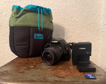 Canon EOS Rebel T3 24.1MP dslr + EF-S 18-55mm f/3.5-5.6 Lens S/C 1597 Works READ