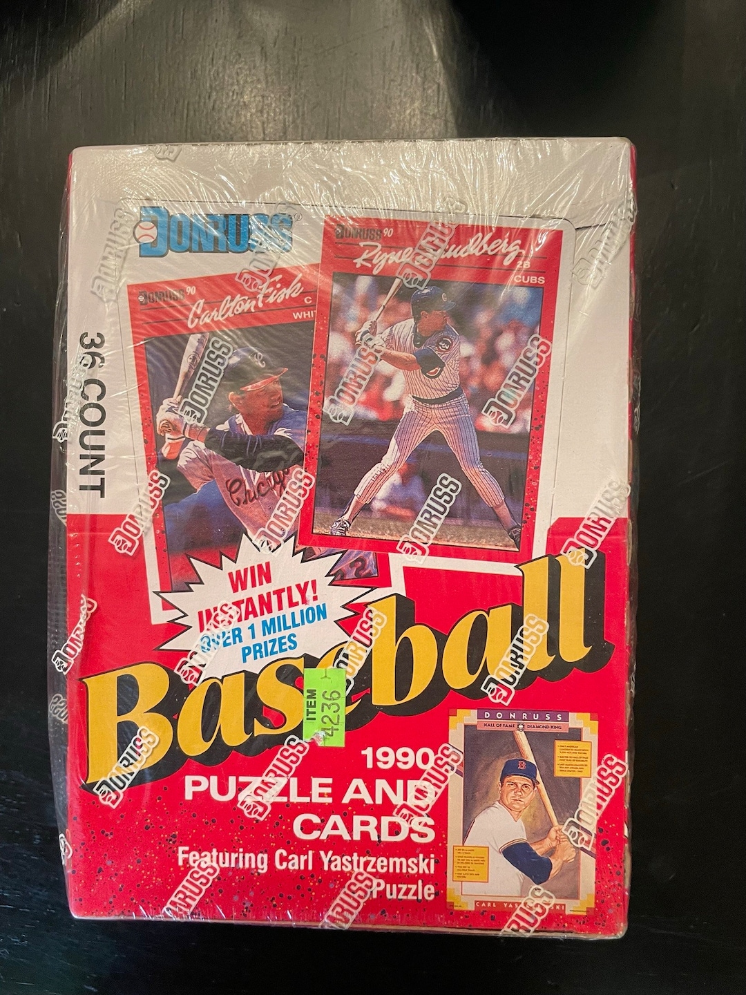 1990 Donruss Puzzle & Baseball Cards Factory SEALED Wax BOX 36 PACKS - Etsy
