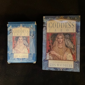 Goddess Tarot Deck BOX Cards and Booklet by Kris Waldherr US Games