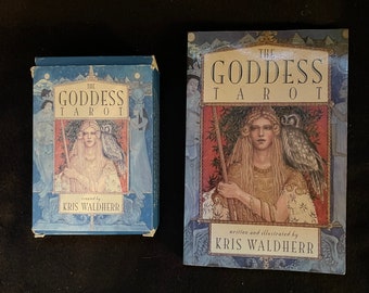 Goddess Tarot Deck BOX Cards and Booklet by Kris Waldherr US Games