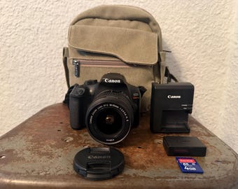 Canon eos Rebel T6 18.0 mp dslr Kit with EF-S 18-55mm 3.5-5.6 IS II Tested Read