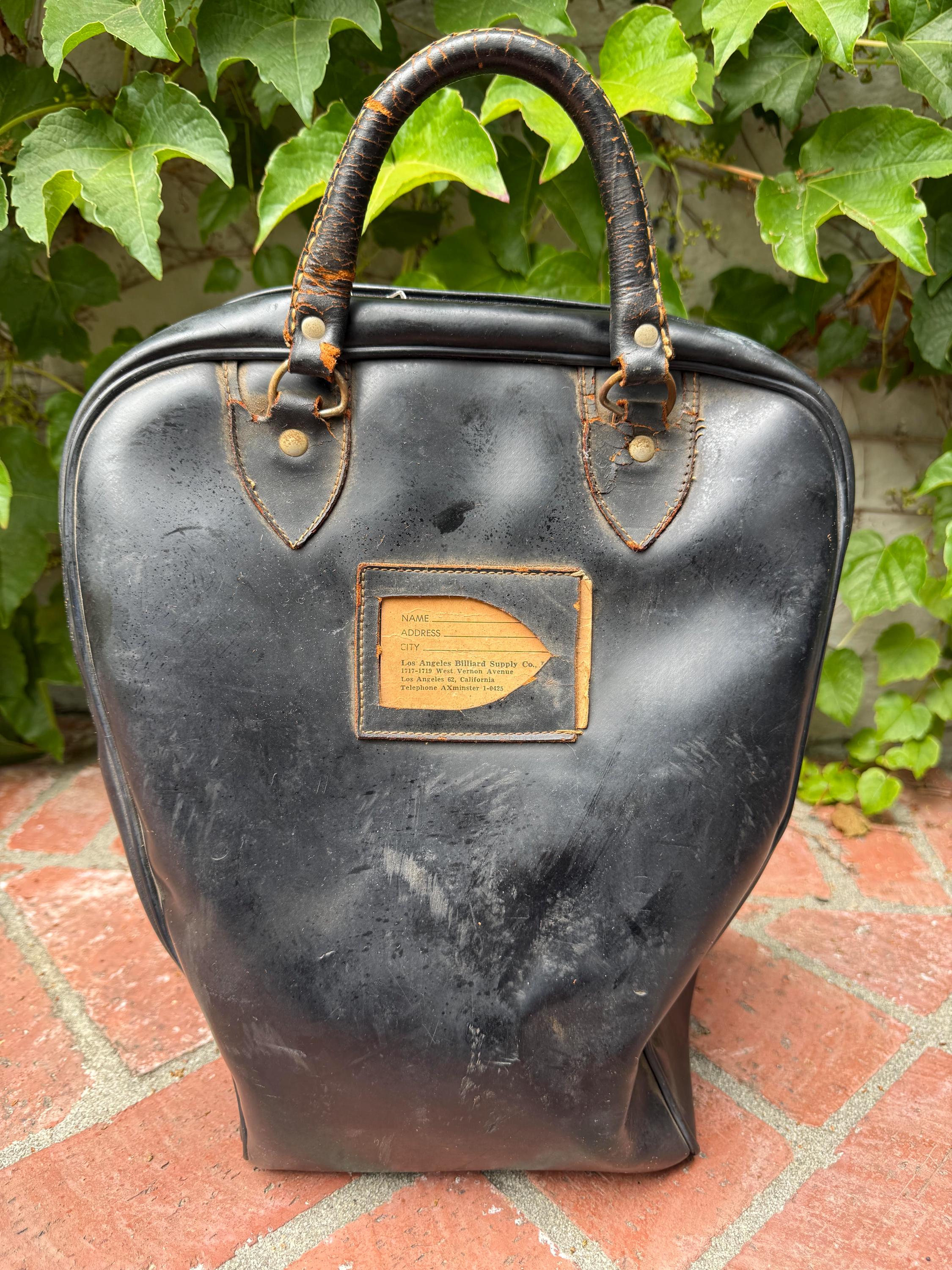 60s後半-70s FrenchVintage bowling bag 1970's Bowling Bag - Etsy
