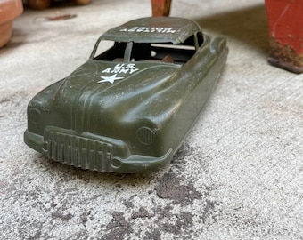 Vintage US Army Military Police Friction Car LM14