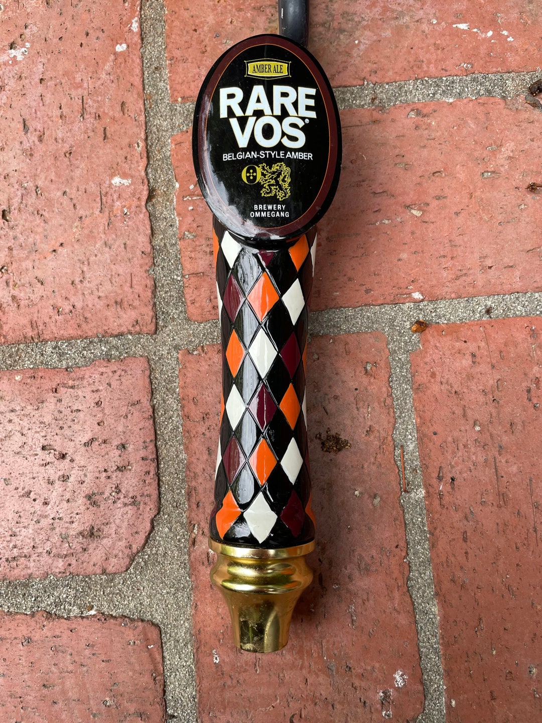 Amber Ale Rare Vos Belgianstyle Brewery Ommegang Draft Beer Etsy