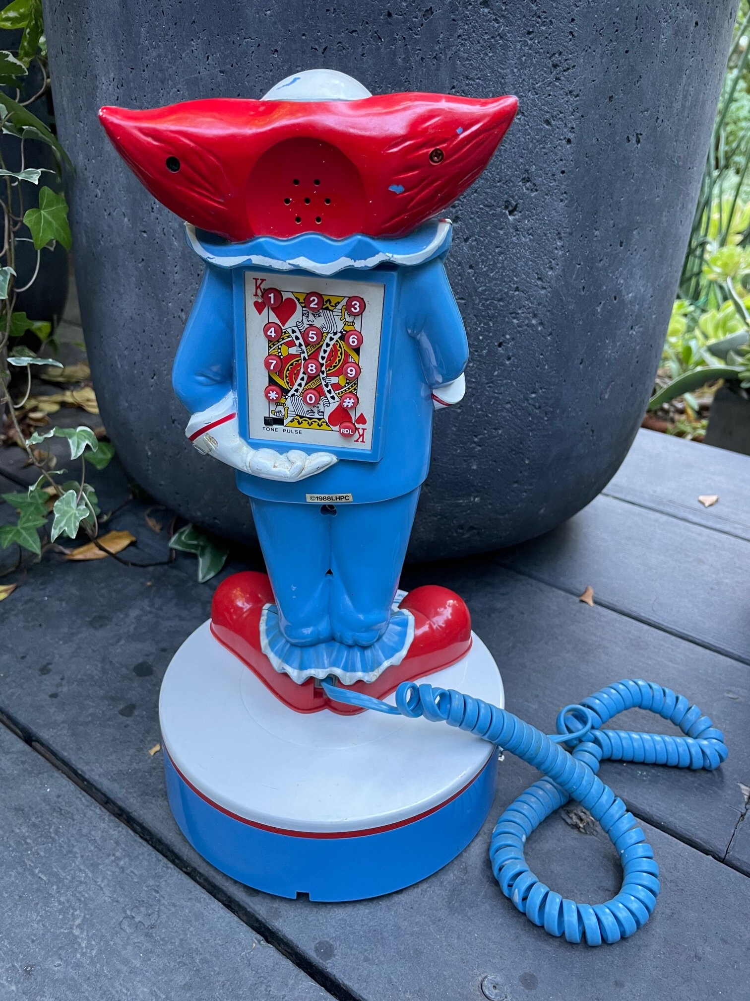 Vintage 1988 Bozo the Worlds Most Famous Clown Phone - Etsy