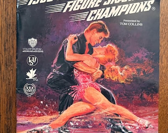 1996 Tour Of World Figure Skating Champions Program + Ticket Nancy Kerrigan  READ