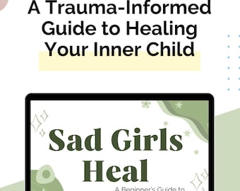 Self Therapy Guide for Women | Trauma, Shame, CPTSD Recovery Workbook (Digital Download PDF)