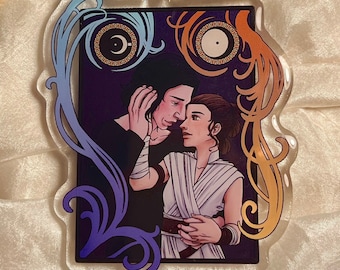 Reylo Schlüsselanhänger aus Acryl mit Epoxydharz