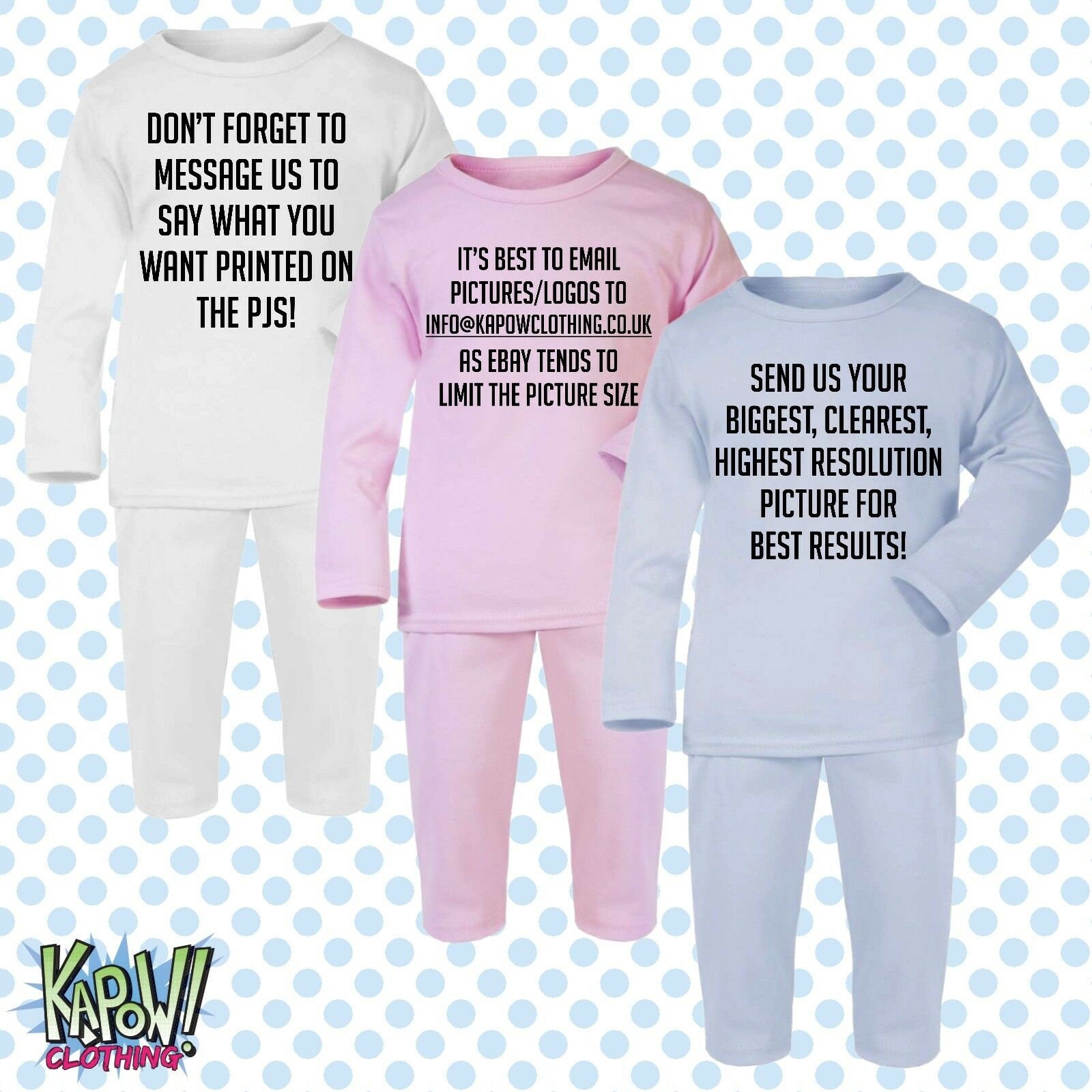 Personalised baby pyjamas hot sale