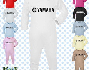 Pelele para bebé Yamaha, motociclista, motociclista, superbikes clásicas, MotoGP, regalo para recién nacido, 0-3 meses, 3-6 meses, 6-12 meses, 10 colores, 100 % algodón