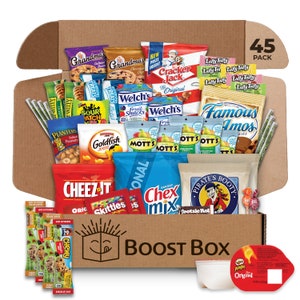 Snack Box Pros Dorm Room Survival Snack Box - Assorted Sweet and