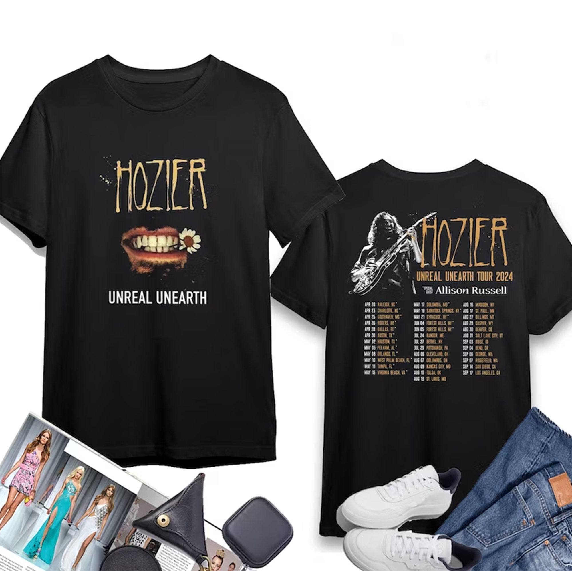 Hozier Shirt, Hozier Work Song Tee, Hozier Tour 2024 Shirt