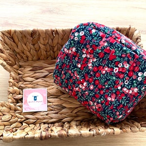 Trousse de toilette matelassée petit modèle
