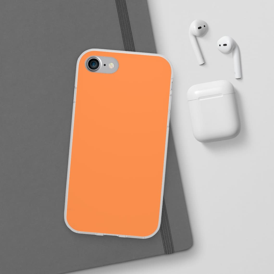 Orange PHONE CASE Glossy Phone Case Phone Protect Case Etsy