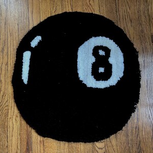 Magic 8 Ball Hand-Tufted Rug