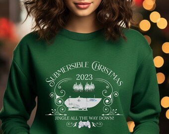 Oceangate Titan U-Boot Weihnachten Sweatshirt: Unisex Urlaub Humor