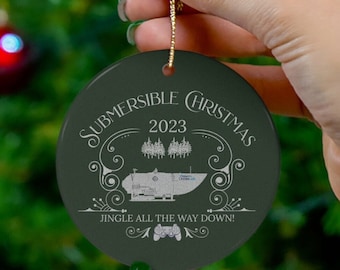 Oceangate Titan Submarine 2023 Weihnachtsschmuck