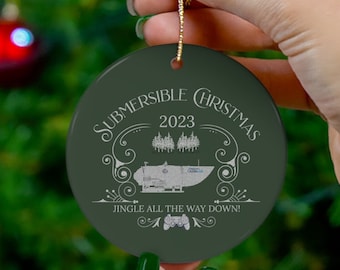 Oceangate Titan Submarine 2023 Weihnachtsschmuck