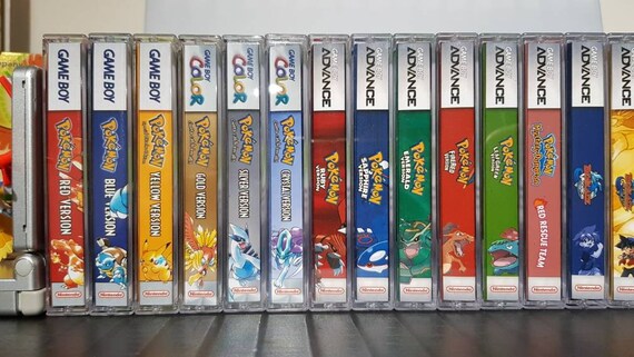 GameBoy GBA Custom Cassette Case Etsy