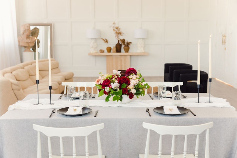 Bluum Maison Gauze Table Runner and Napkin - Thumbnail 2