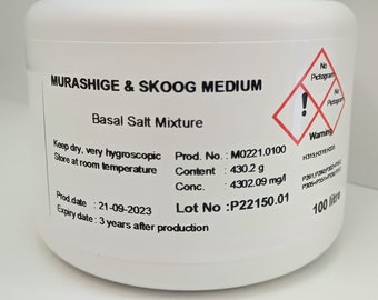 Murashige & Skoog Basal Medium (MS medium) for plant tissue culture (4.4 grams)