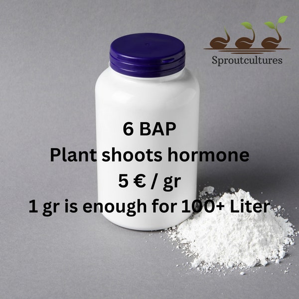 6BAP Plant Hormone For Shoot Development