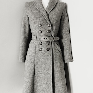 PDF Coat Pattern Woman Winter Coat Sewing Pattern Wool Coat Fit and ...