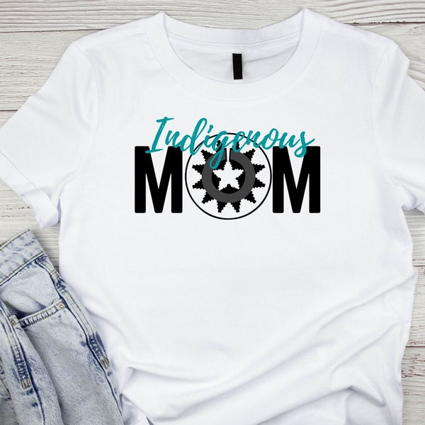 Indigenous Mom Design Png, native mom SVG, indigenous mama SVG, Indigenous mom Shirt Png, Native American mom shirt Png