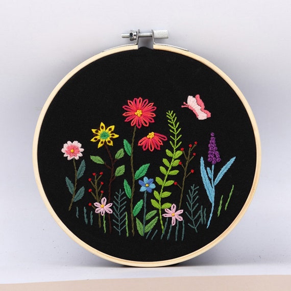 [GRAVER]★STREET RAINBOW FLOWER EMBROIDERY HALF ZIP UP Designer fashion, Seoul-fully created | W Concept