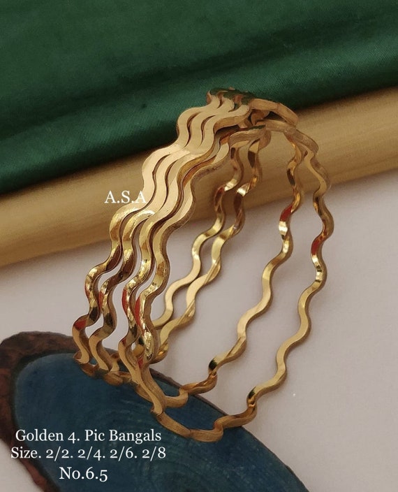 Old gold hotsell bangles design