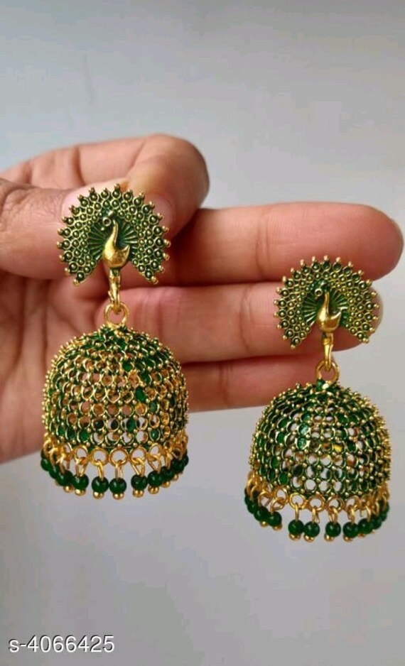 Small Jhumka multicolour Jhumka jhumka Earrings women Earrings
