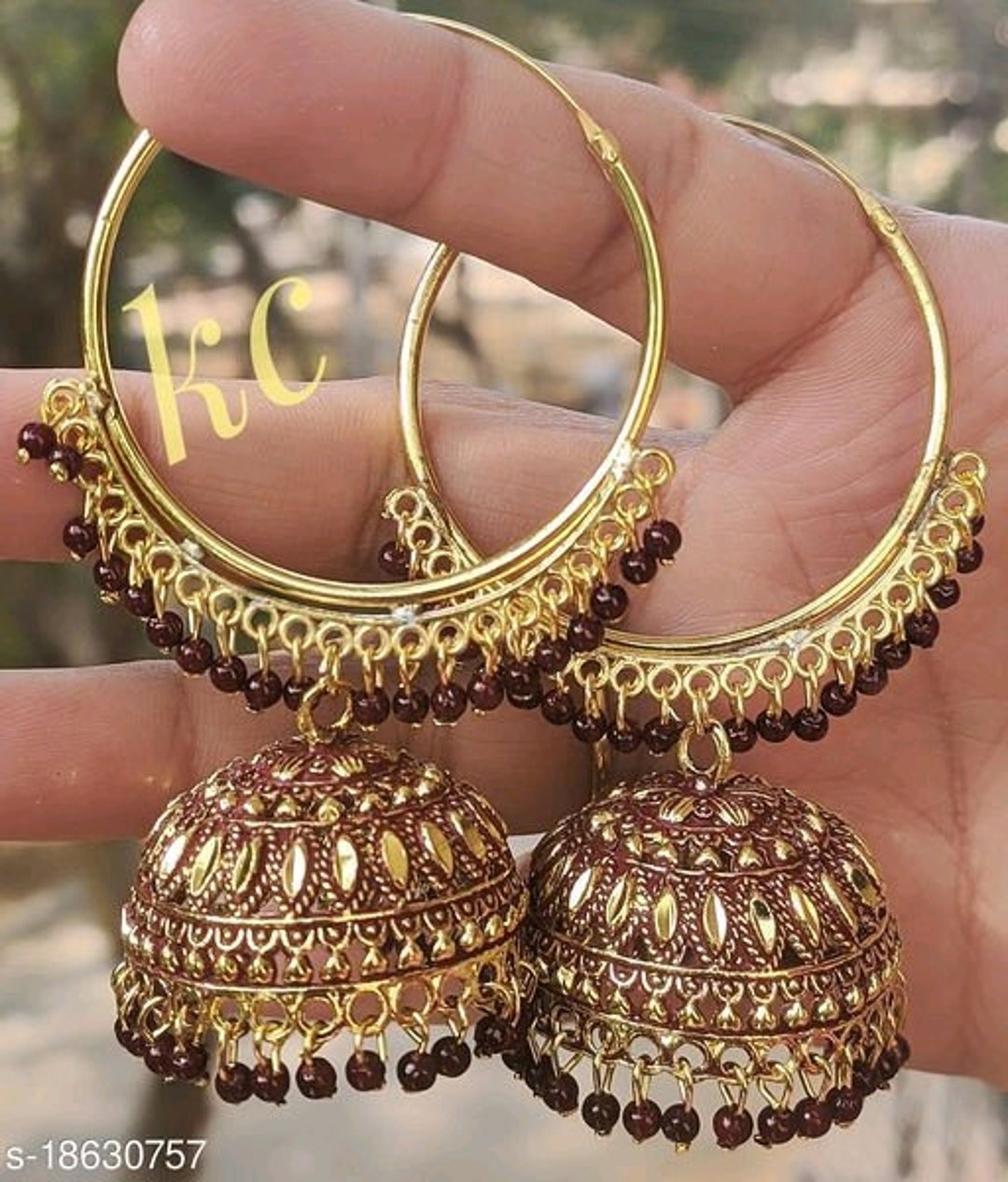 Latest earrings design - Simple Craft Idea | Latest earrings design, Indian  jewellery design earrings, Gold jewelry fashion
