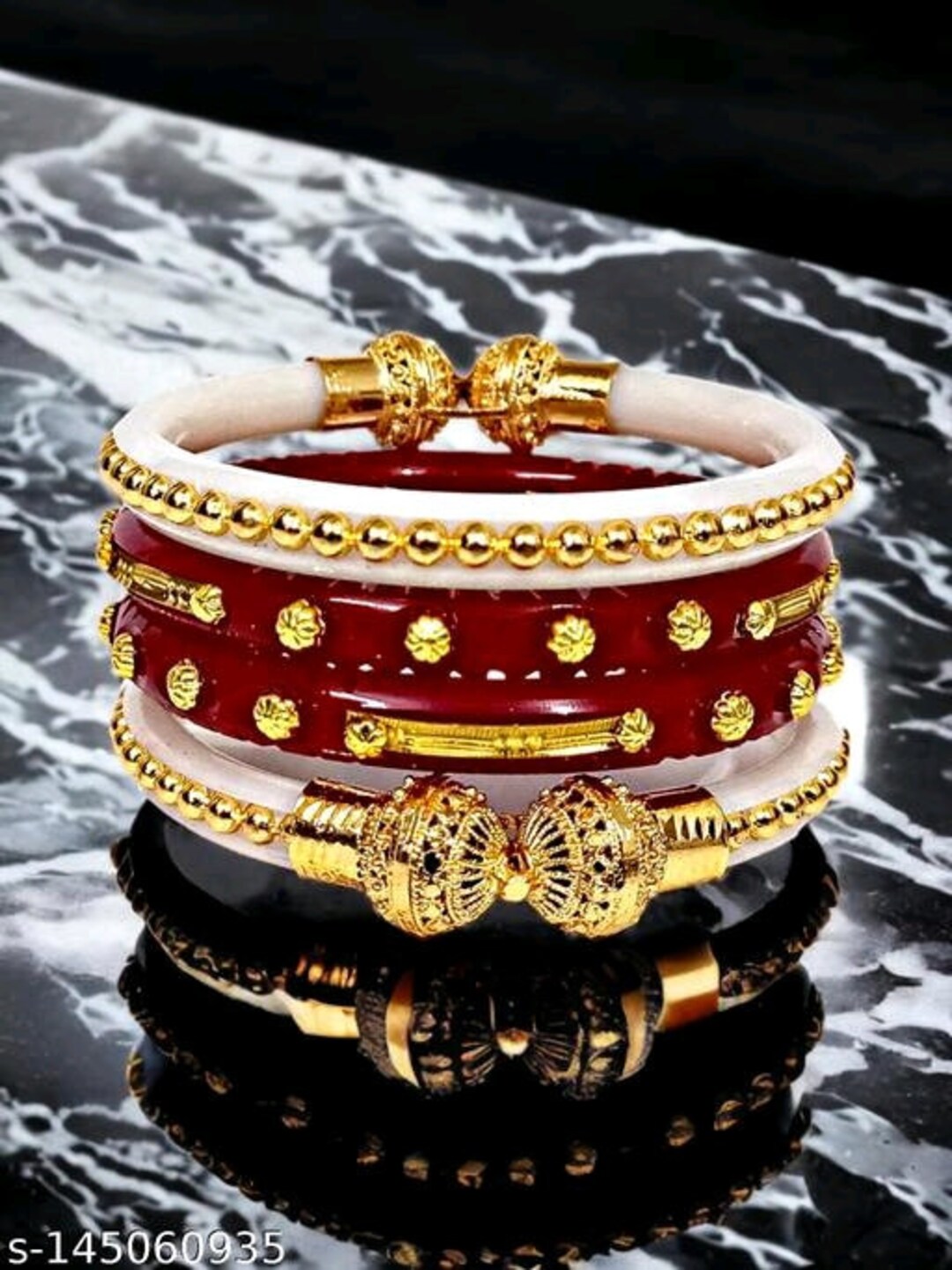 Designer Shaka Pola Bangles red White Combination bangle for Women ethnic Bangles for Women gold Plated Bangles high Fashion Bangles Etsy Australia