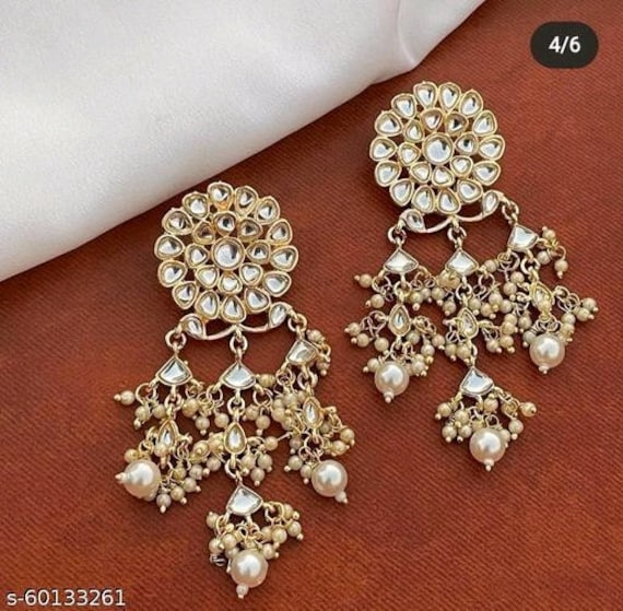 Gold Silver Crystal Luxury Water Drop Wedding Bridal Earrings – TulleLux  Bridal Crowns & Accessories