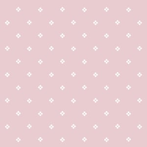 Tapete für Mädchenzimmer Rosa Tapete mit weißen Punkten Mädchen-Kinderzimmer Tapete Rosa Dekor für Mädchenzimmer Traditionelle Tapete Rosa Weiß