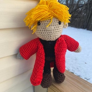 Edward Elric (Crochet Pattern Medium Version)