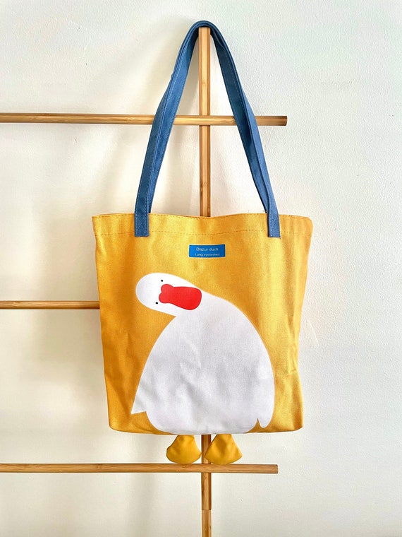 Leisure Hand Bag Versatile Cute Shoulder Shopping Duck Canvas Tote Bag -  China Canvas Tote Bag and Shopping Bag price | Made-in-China.com