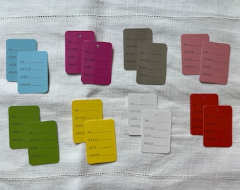 Ephemera Tags für Junk Journaling: Mixed Media Verzierungen