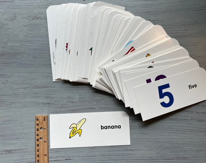 100 Flash Cards- Easy Picture Words Set 1 Frank Schaffer Publications ...