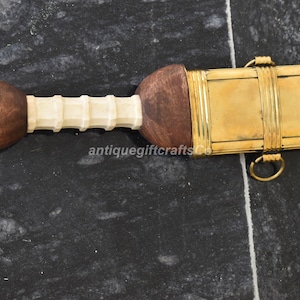Roman Gladius Sword With Scabbard.