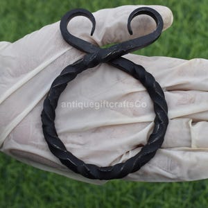 Hand Forged Troll Cross Belt Buckle. Best Gift For Men/Women.