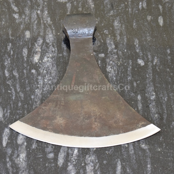 Hand Forged Medieval Dane war battle axe head. Best Gift For Halloween Party, Hen party Etc.