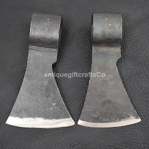 Viking Hand Forged Axe Head Pack of 2