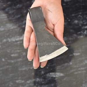 Hand Forged Viking 5&#39;&#39; Small Axe Head.